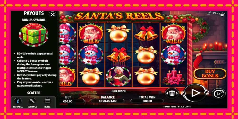 Santas Reels hrací automat s pohodlnými bonusmi, predstaviť si 5