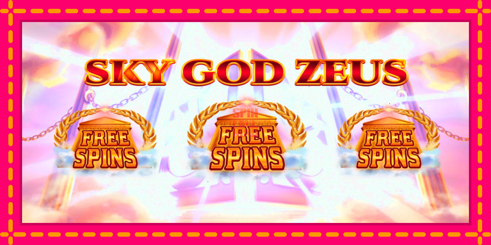 Sky God Zeus 3x3 hrací automat s pohodlnými bonusmi, predstaviť si 1