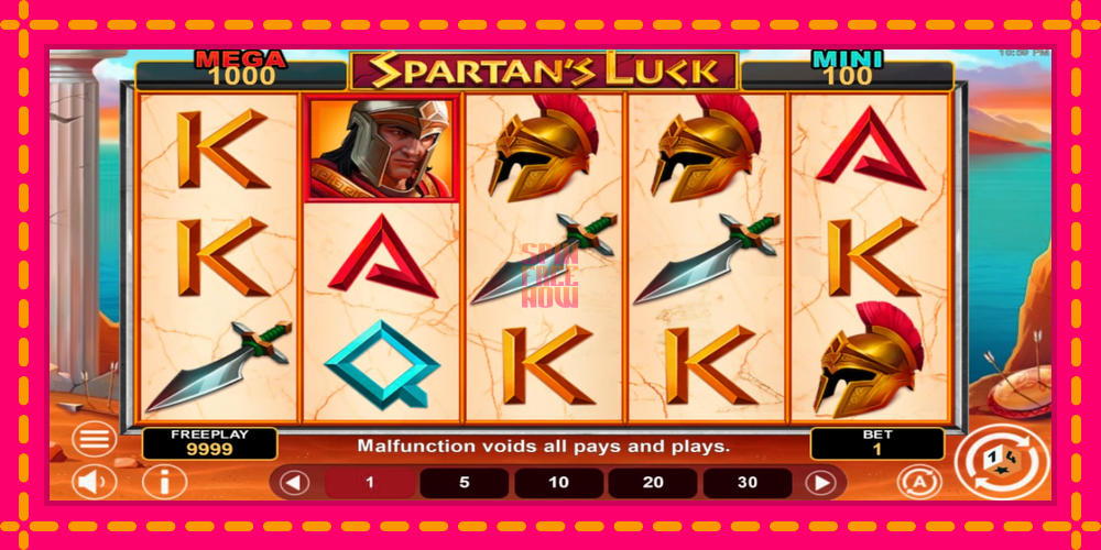 Spartans Luck Hold & Win hrací automat s pohodlnými bonusmi, predstaviť si 2