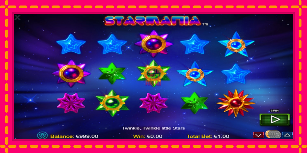 Starmania hrací automat s pohodlnými bonusmi, predstaviť si 1