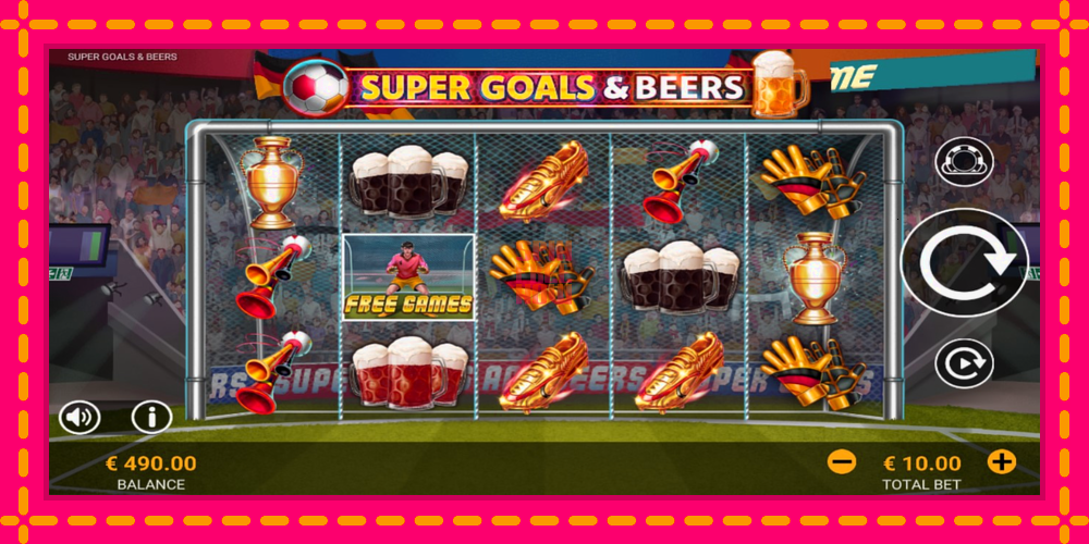 Super Goals & Beers hrací automat s pohodlnými bonusmi, predstaviť si 2