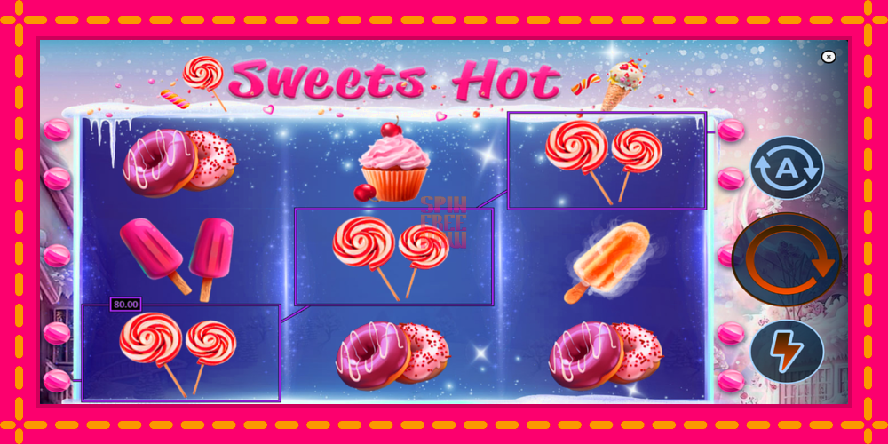 Sweets Hot hrací automat s pohodlnými bonusmi, predstaviť si 3