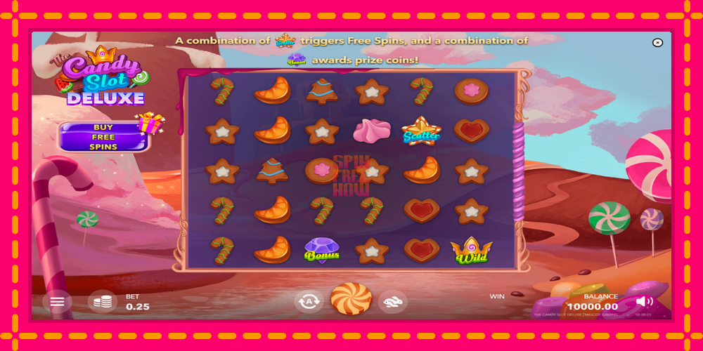 The Candy Slot Deluxe hrací automat s pohodlnými bonusmi, predstaviť si 2