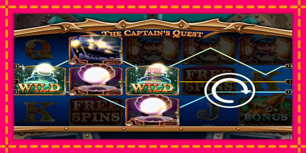 The Captains Quest hrací automat s pohodlnými bonusmi, predstaviť si 3