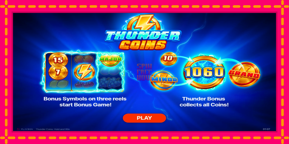 Thunder Coins hrací automat s pohodlnými bonusmi, predstaviť si 1