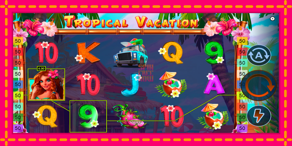 Tropical Vacation hrací automat s pohodlnými bonusmi, predstaviť si 2