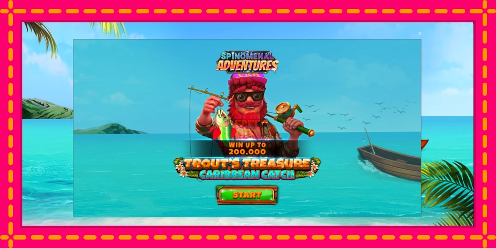 Trouts Treasure Caribbean Catch hrací automat s pohodlnými bonusmi, predstaviť si 1