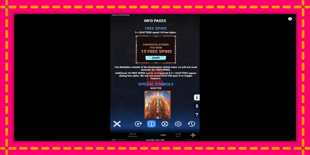 Ultra Cluster Kingdom hrací automat s pohodlnými bonusmi, predstaviť si 5