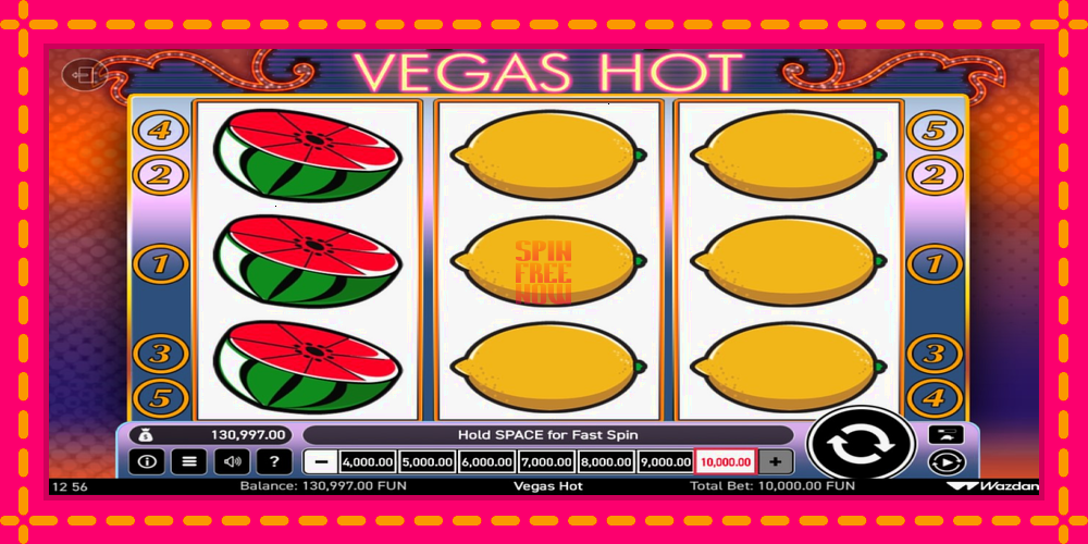 Vegas Hot hrací automat s pohodlnými bonusmi, predstaviť si 4