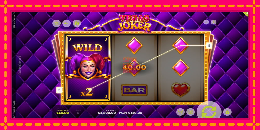 Vegas Joker hrací automat s pohodlnými bonusmi, predstaviť si 4