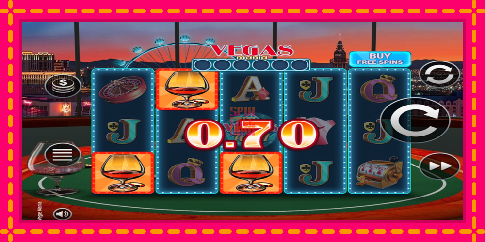 Vegas Mania hrací automat s pohodlnými bonusmi, predstaviť si 3