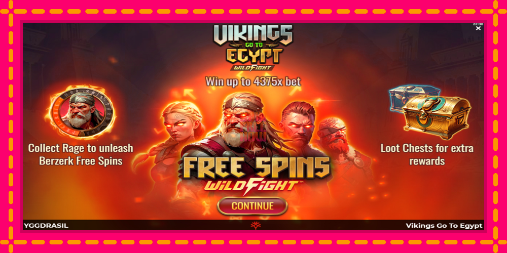 Vikings Go To Egypt Wild Fight hrací automat s pohodlnými bonusmi, predstaviť si 1