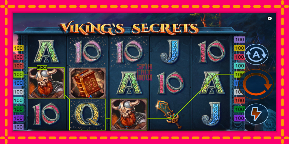 Vikings Secrets hrací automat s pohodlnými bonusmi, predstaviť si 3