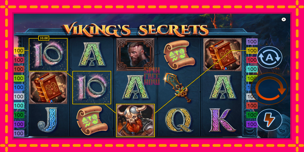 Vikings Secrets hrací automat s pohodlnými bonusmi, predstaviť si 4