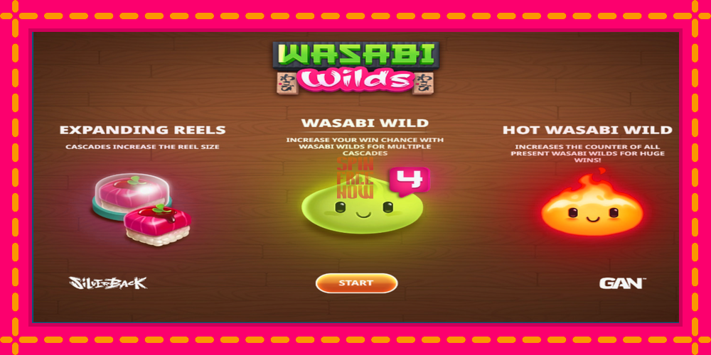 Wasabi Wilds hrací automat s pohodlnými bonusmi, predstaviť si 4