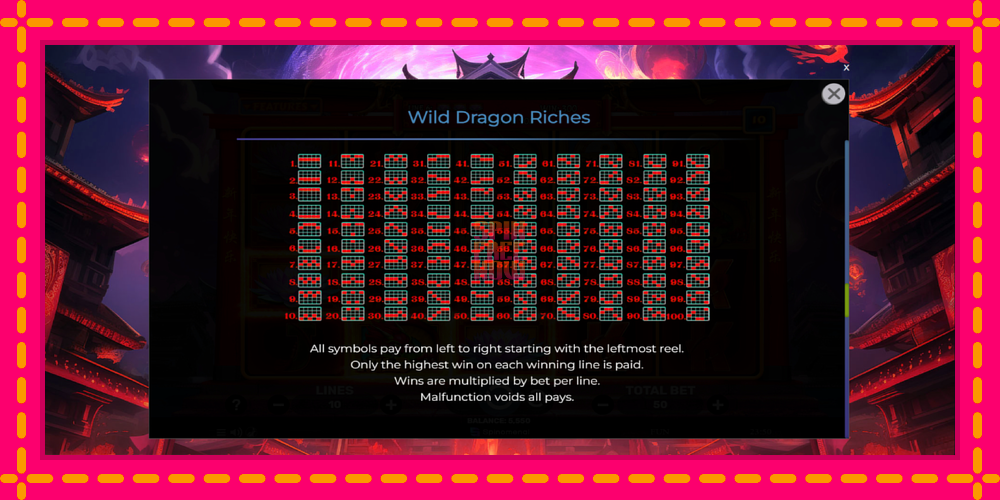 Wild Dragon Riches hrací automat s pohodlnými bonusmi, predstaviť si 7