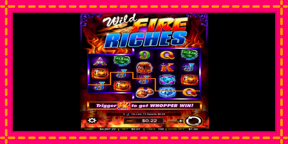 Wild Fire Riches hrací automat s pohodlnými bonusmi, predstaviť si 2