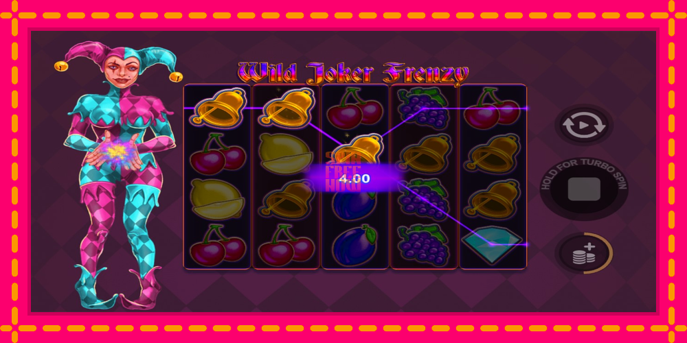 Wild Joker Frenzy hrací automat s pohodlnými bonusmi, predstaviť si 4