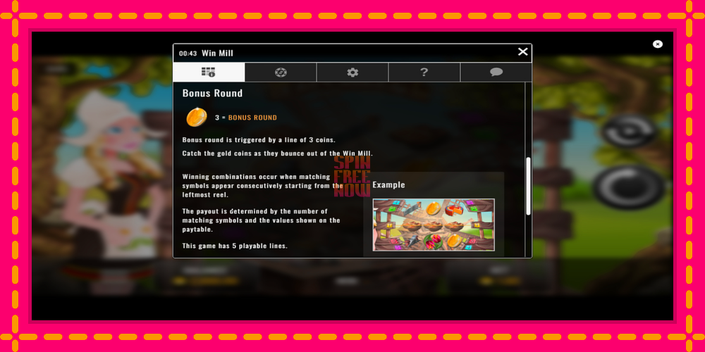 Win Mill hrací automat s pohodlnými bonusmi, predstaviť si 6