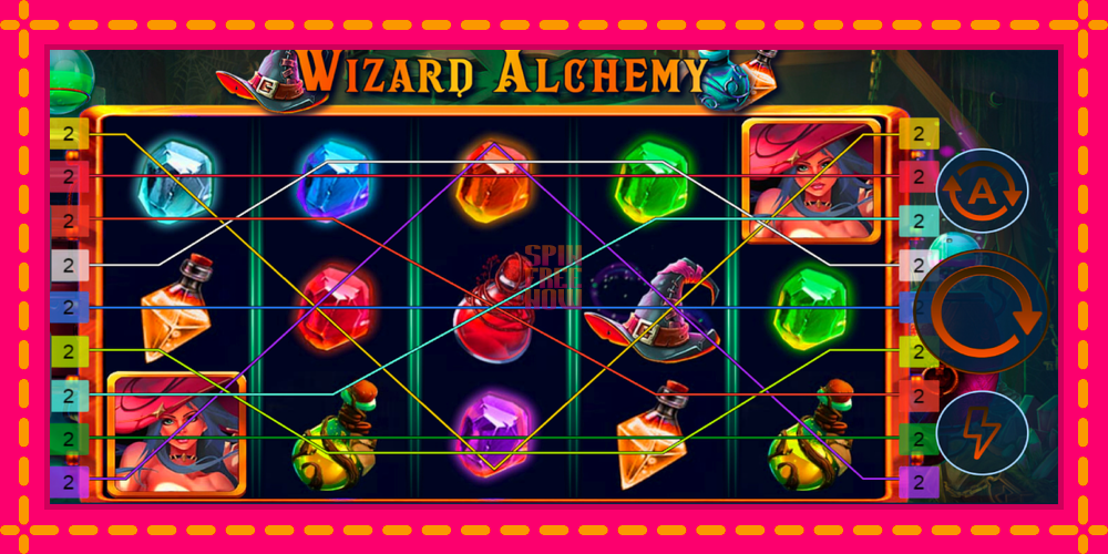 Wizard Alchemy hrací automat s pohodlnými bonusmi, predstaviť si 2