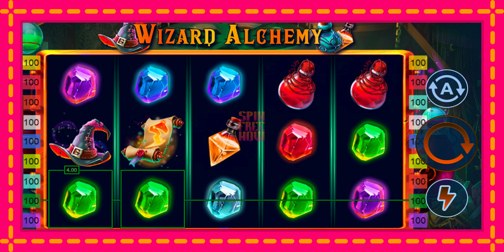 Wizard Alchemy hrací automat s pohodlnými bonusmi, predstaviť si 3