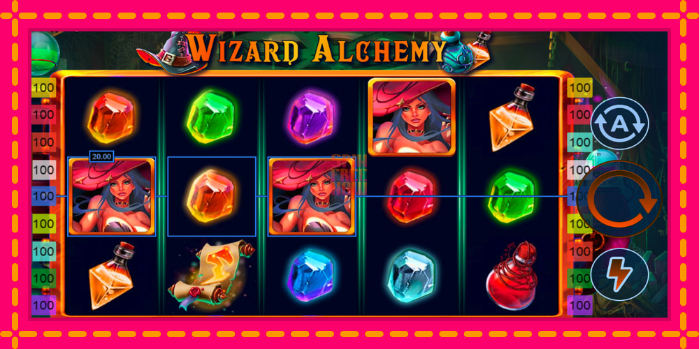 Wizard Alchemy hrací automat s pohodlnými bonusmi, predstaviť si 4