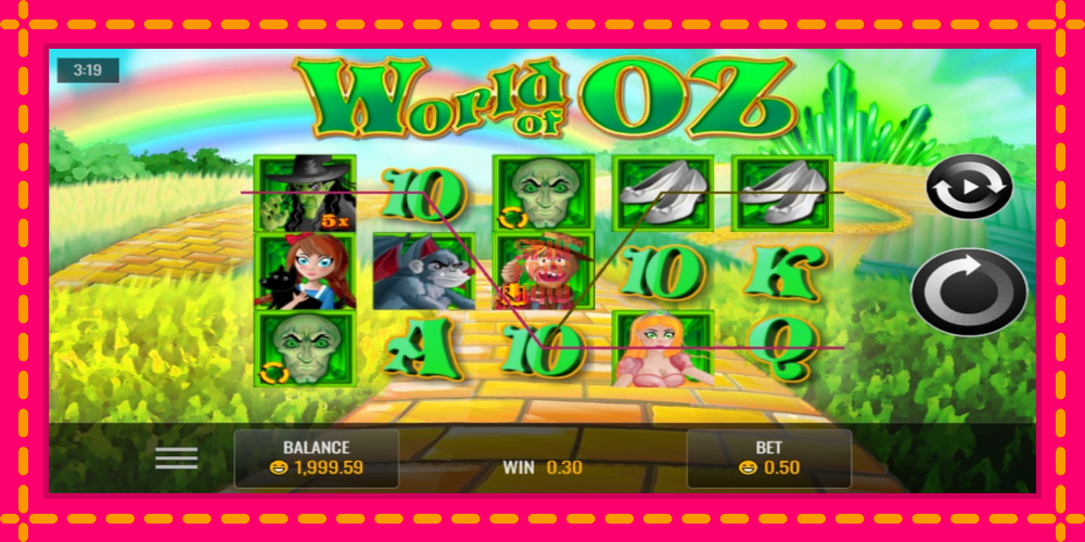 World of Oz hrací automat s pohodlnými bonusmi, predstaviť si 2