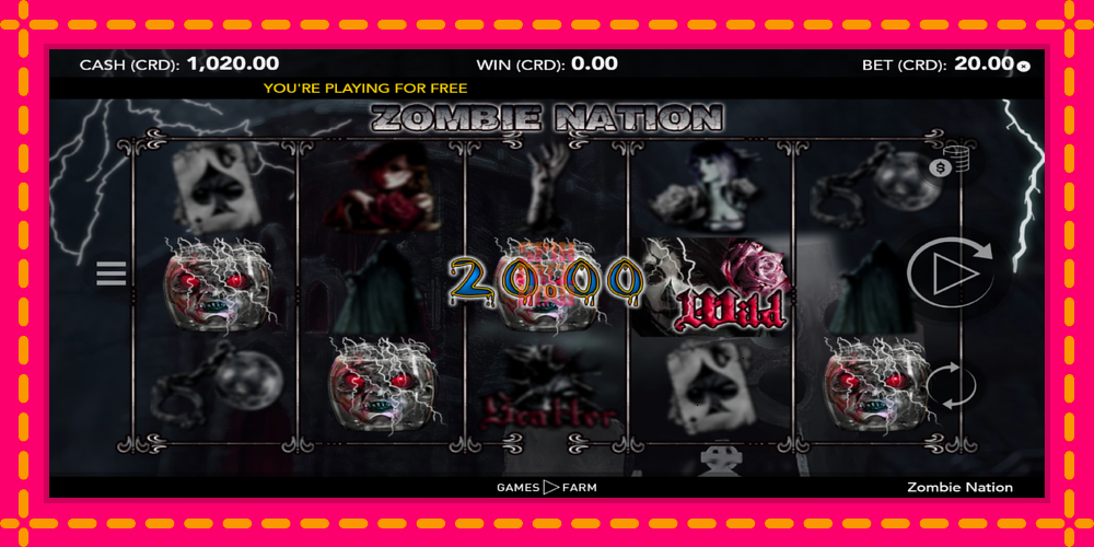 Zombie Nation hrací automat s pohodlnými bonusmi, predstaviť si 3